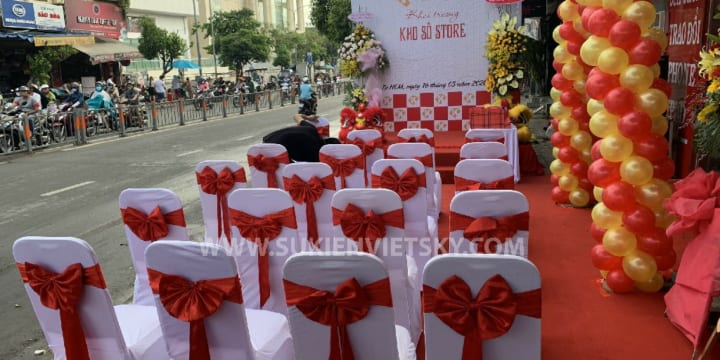 Tổ chức lễ khai trương giá rẻ tại Quảng Bình