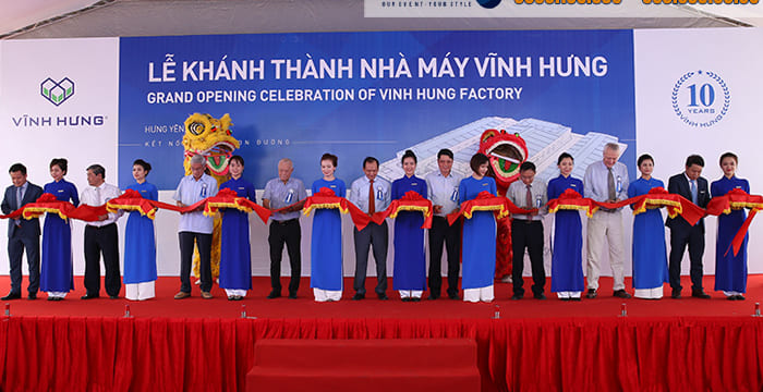 Ý Tưởng Tổ Chức Lễ Khánh Thành Ấn Tượng Chuyên Nghiệp